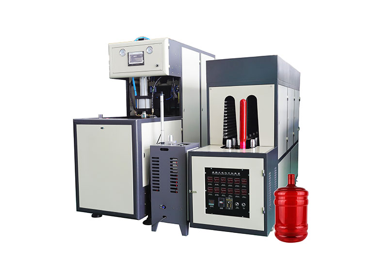 Soplado semiautomático de botellas de PET máquina